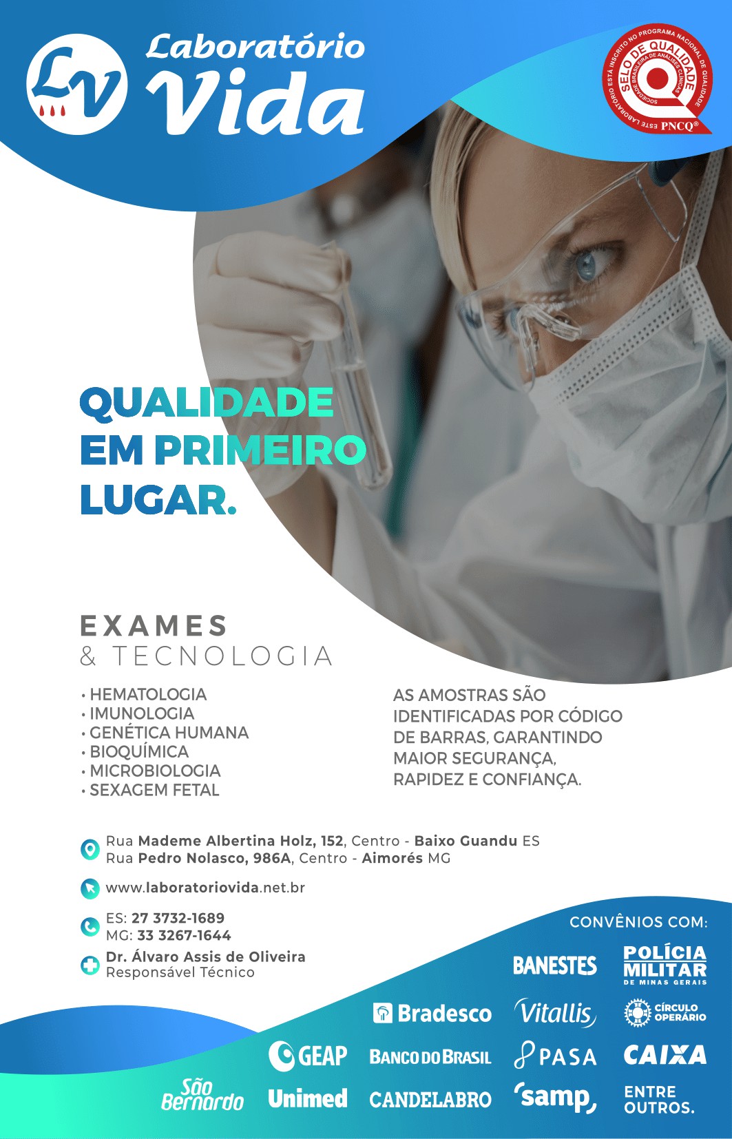 Laboratório de Análises Clínicas